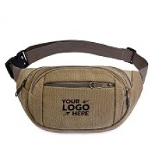  Canvas Slim Fanny Pack